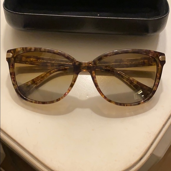 Coach Sunglasses-Tortoise - Picture 1 of 4